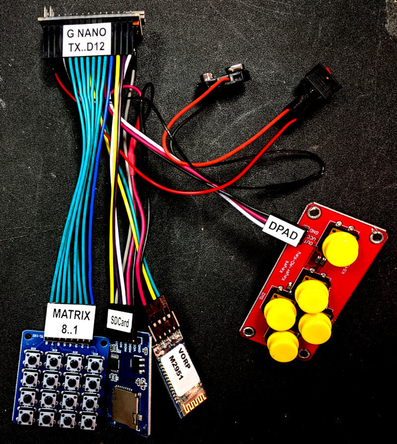 Vorpal Gamepad Wiring Harness