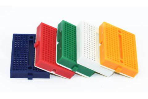 5-Pack of Small Solderless Breadboards